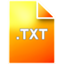 .txt icon