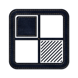 100375-high-resolution-dark-blue-denim-jeans-icon-social-media-logos ...