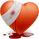 heart-bandaged icon