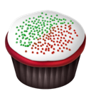 Cupcakes-Christmas icon