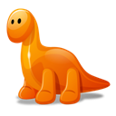 Dino_orange icon