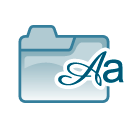 folder_font icon