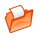 folder_red_open icon